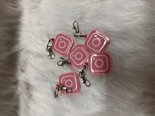 Instagram NFC Tag Keychain