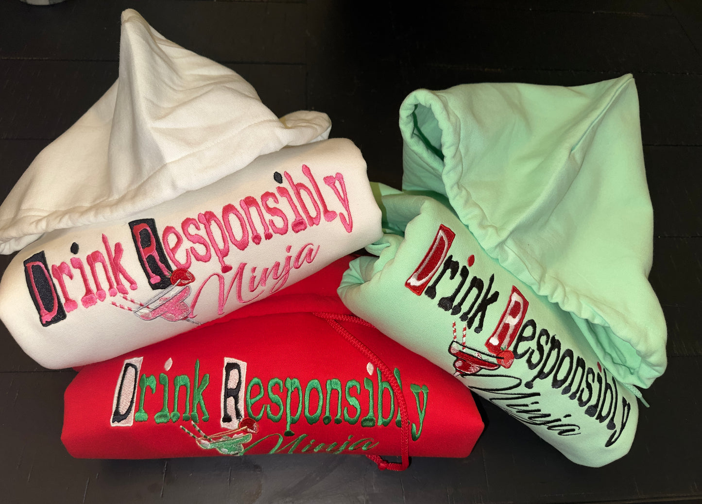 Drink Responsibly Mint Green