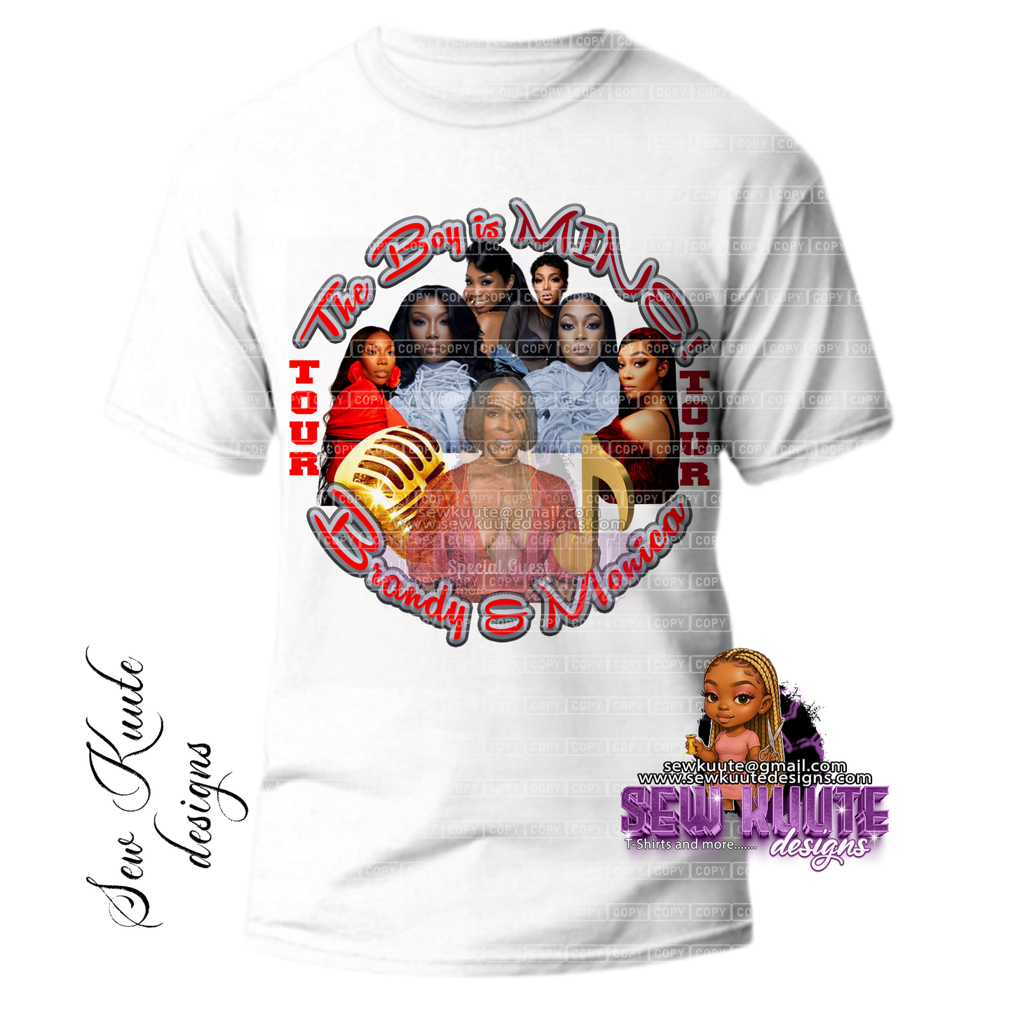 Monica and Brandy Tee