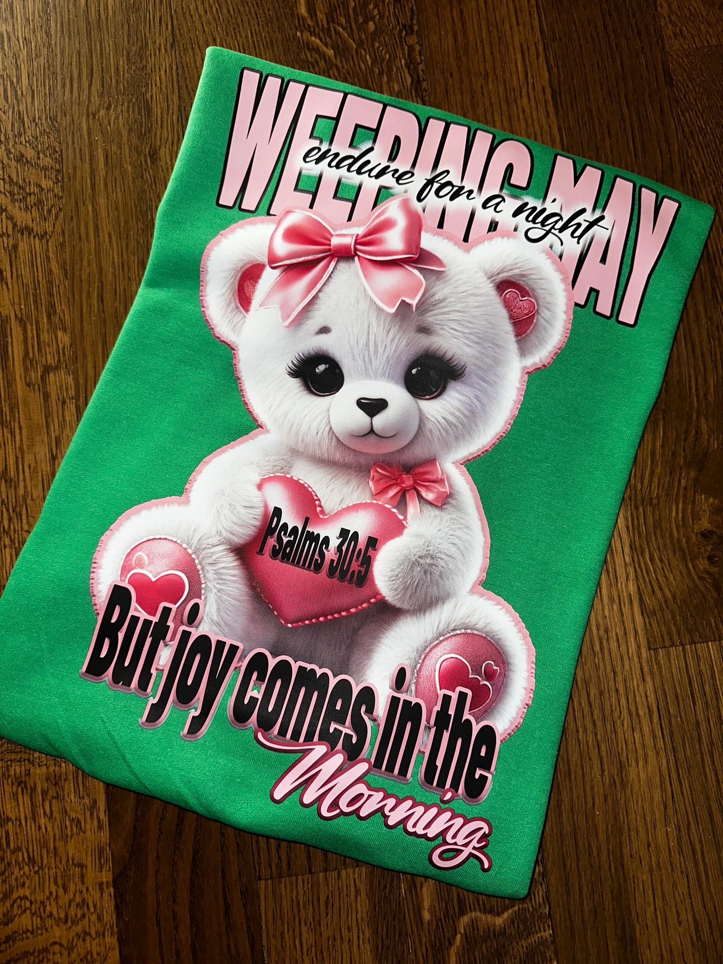 Weeping may endure sweatshirt