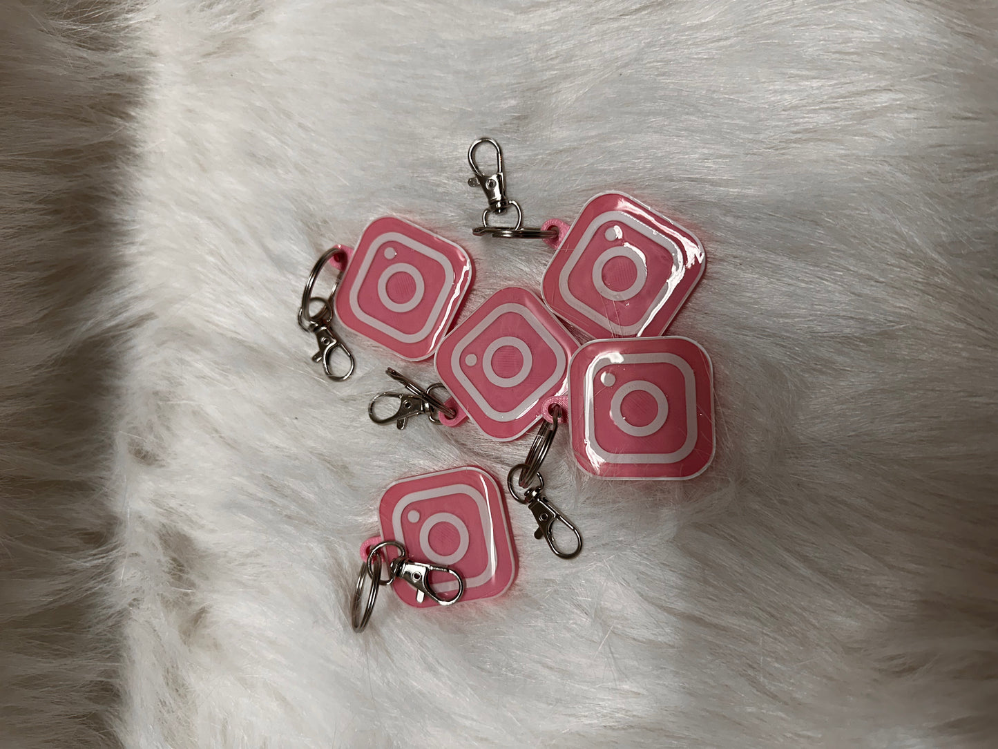 Instagram NFC Tag Keychain