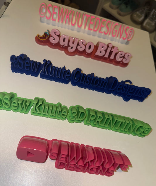 NAME PLATE COMING SOON!