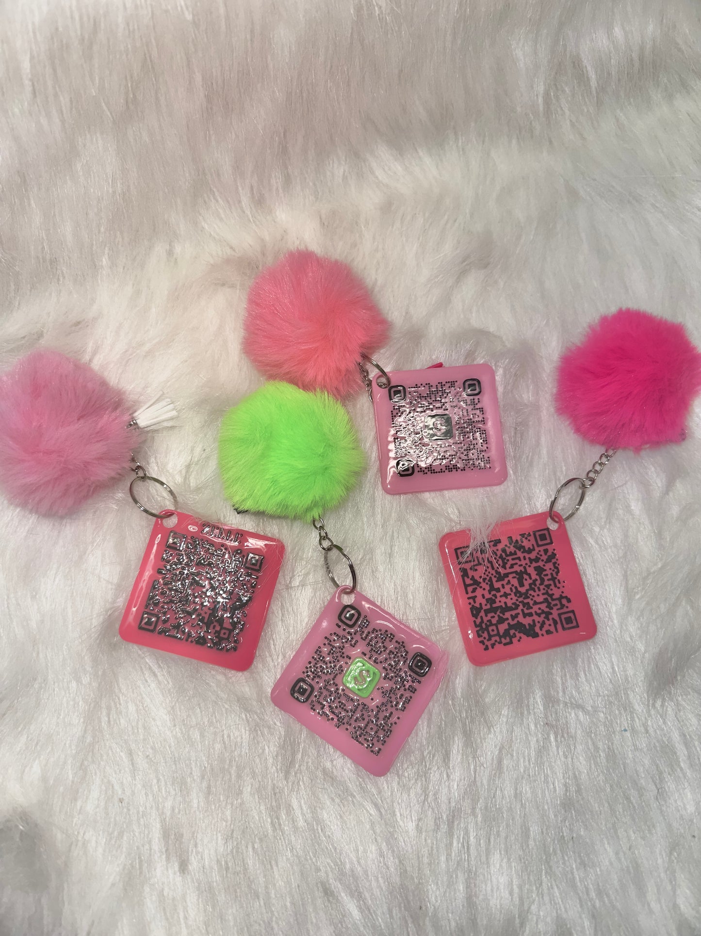 QR Code Keychains