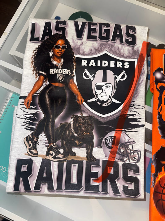 Raiders DTF Transfer