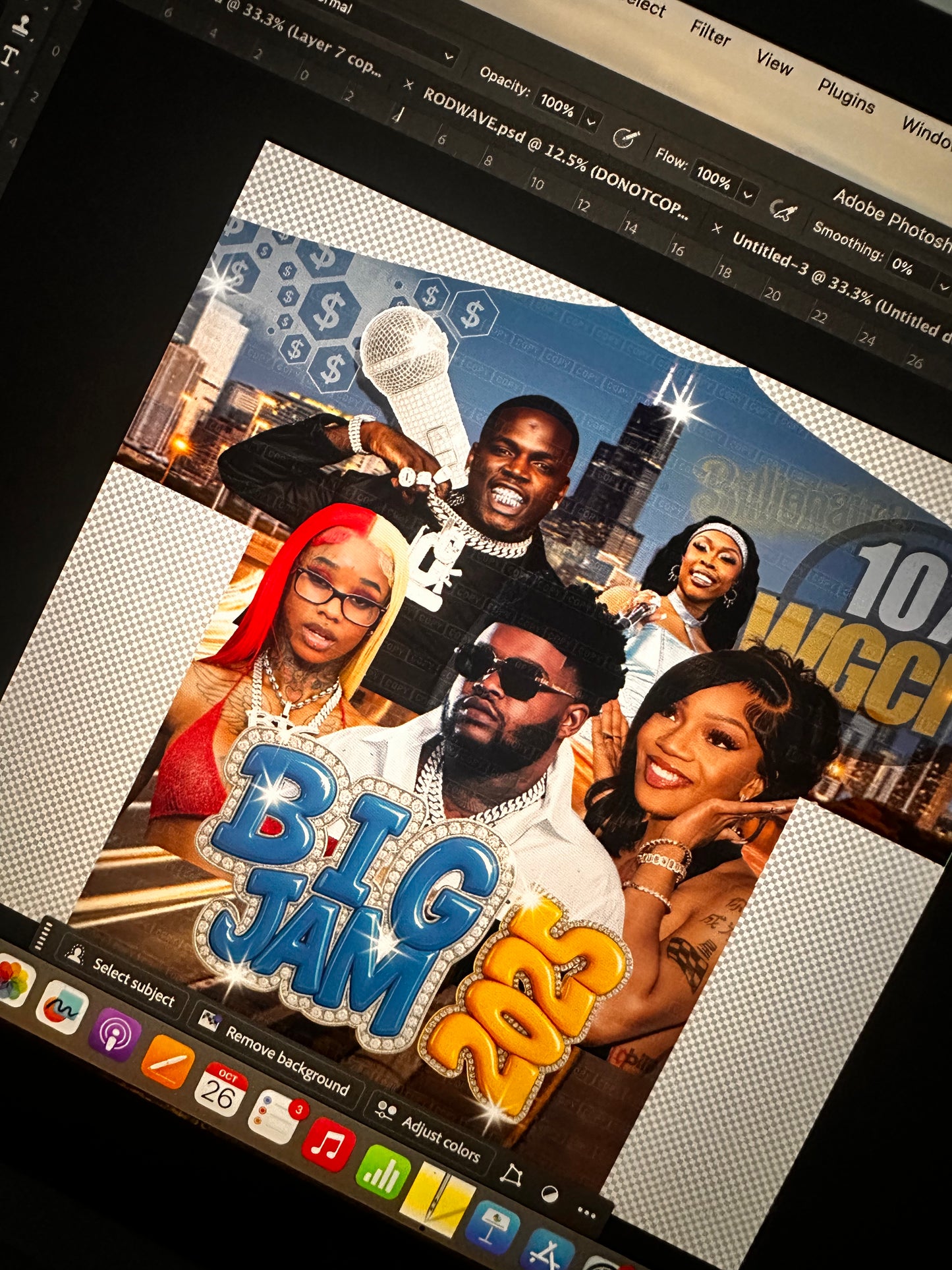 Big Jamm All over 3D Tee