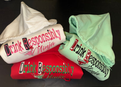 Drink Responsibly Mint Green