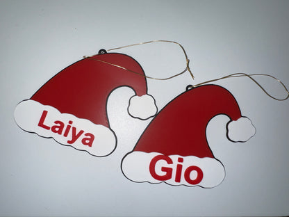 Christmas ornaments with name
