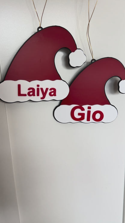 Christmas ornaments with name