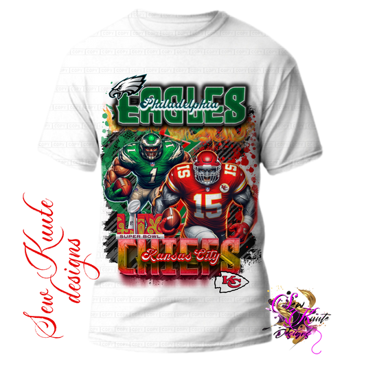 Super Tee Both Kansas and Philadelphia