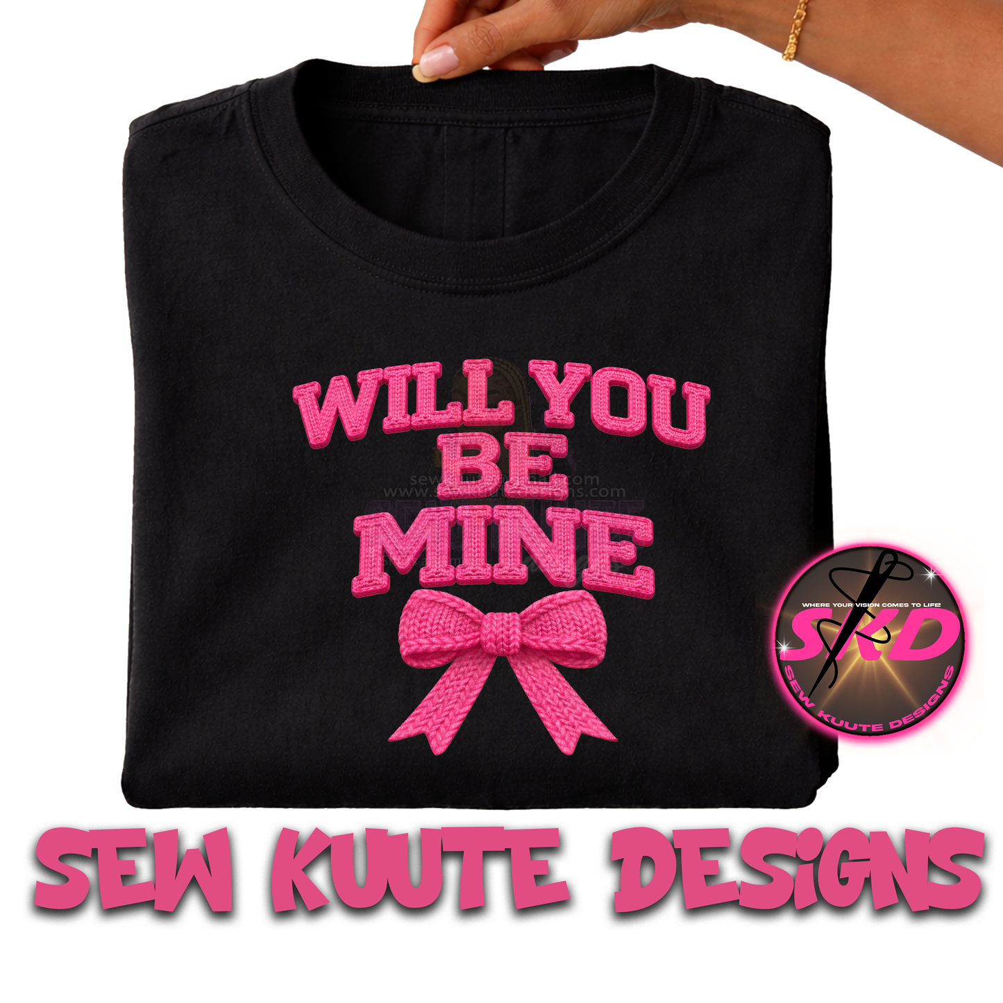 Will you be mine DTF Transfer